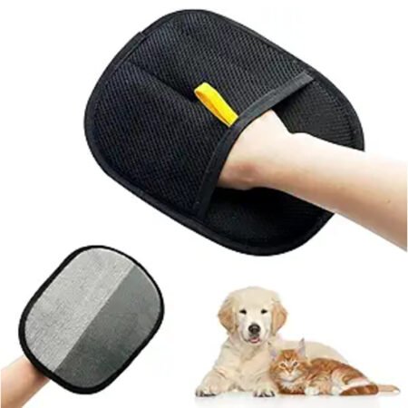 Pet hair removal glove