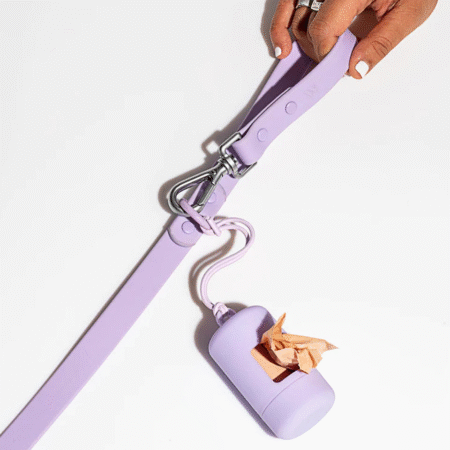 Minimalist Silicone Dog Poop Bag Holder & Dispenser