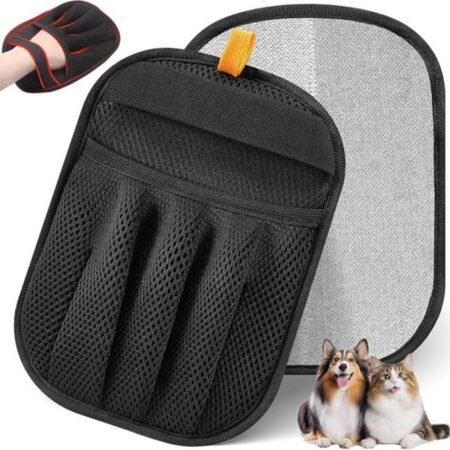 Fur cleaning gloves-Big hand 5 fingers