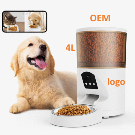 Custom Designed Automatic Pet Feeder 4L/6L large capacity