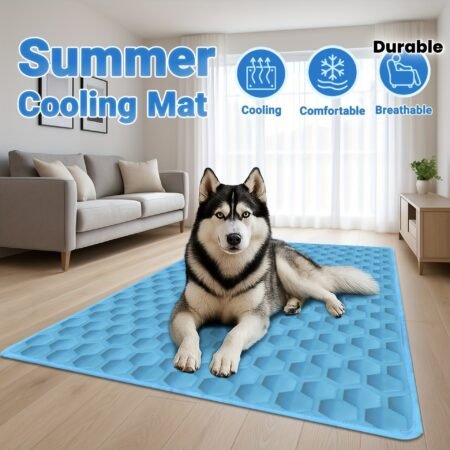 Summer Pet Sofa Cushion Floor Mat Dog Ice Mat Cat Cooling Ice Silk Temperature-reducing Sleeping Mat