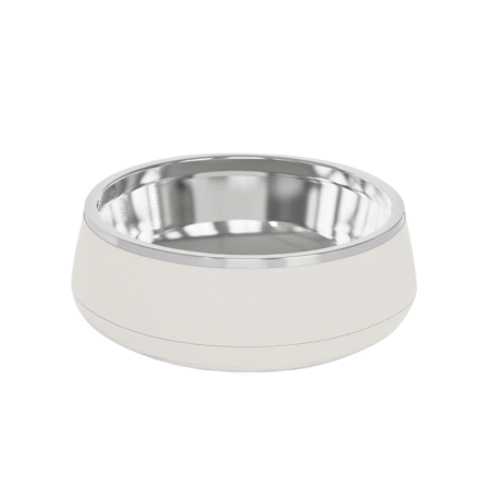 Double Wall Insulated 304 Stainless Steel Dog Bowl with Non-Slip Base